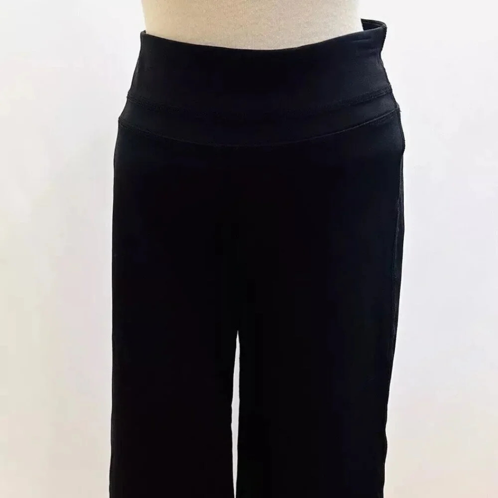 IDEALOGY Women Stretchy Activewear Black Legging Pants Size Extra Small Short
